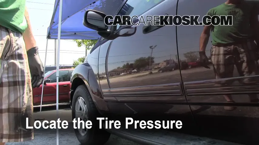 2004 Dodge Durango SLT 5.7L V8 Tires & Wheels Check Tire Pressure